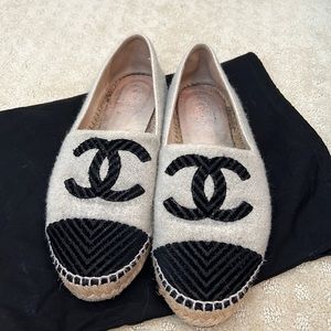 CHANEL ESPADRILLES SIZE 42